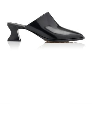 Bottega Veneta Cha-cha Vinyl Mules - Black