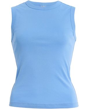 Flore Flore Esme Cotton Tank Top - Blue