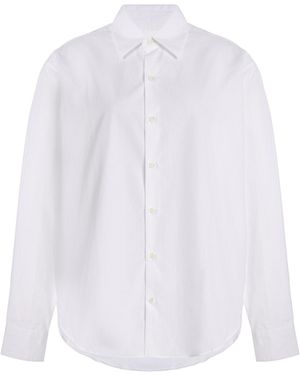 Comme Si La Classica Cotton Poplin Shirt - White