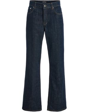 EB DENIM Rowan Rigid Mid-Rise Flared-Leg Jeans - Blue