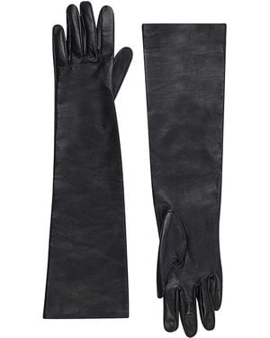 Ila Mirelle Leather Gloves - Black