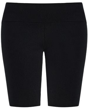 TOTEME Knit Biker Shorts - Black