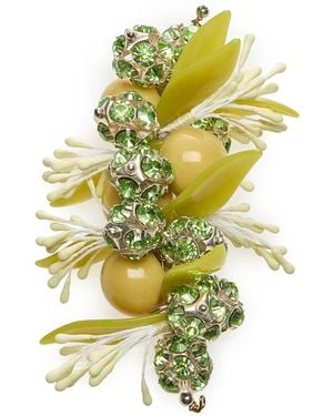 Dries Van Noten Brooch - Yellow