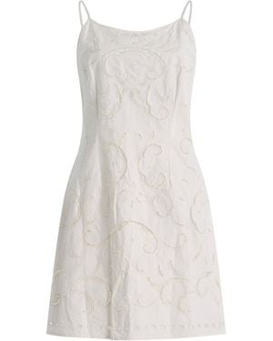 All That Remains Frida Cotton Mini Dress - White
