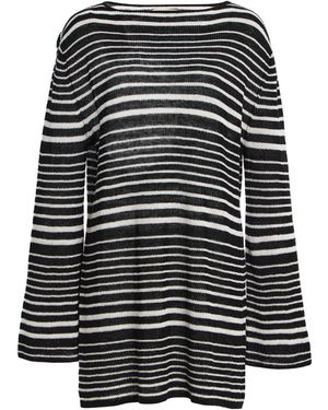 ELCE Exclusive Aura Linen Mini Dress - Black