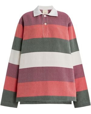 Marrakshi Life Exclusive Cotton Rugby Shirt - Red