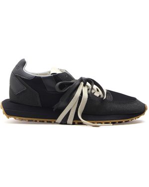GHŌUD Starlight Nylon & Glitter Trainers - Black