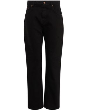 Gabriela Hearst Elara Cotton Jeans - Black