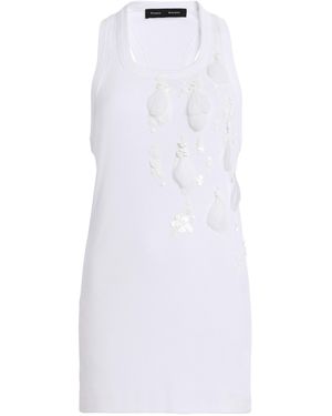 Proenza Schouler Tana Embroidered Cotton Top - White