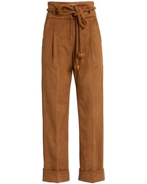 Silvia Tcherassi Beryl Pants - Brown