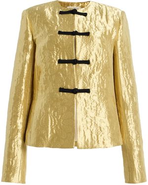 Kallmeyer Tilda Metallic Jacquard Jacket