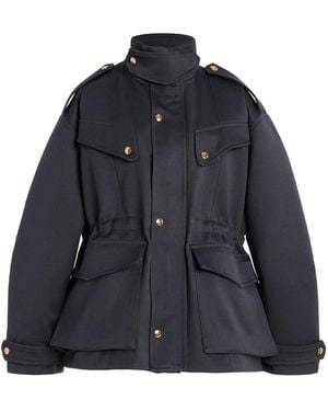 RÙADH Mackenzie Wool Jacket - Blue