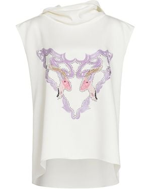 Maticevski Illustrate Blouse - White