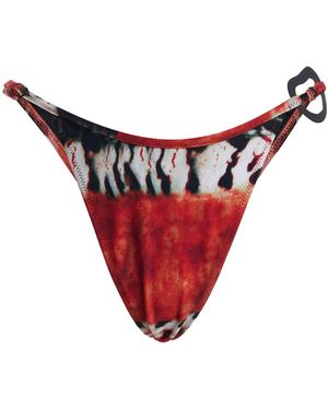 Tropic of C Shell Luna Bikini Bottom - Red