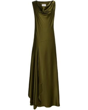 brandon maxwell olive green dress Brandon Maxwell The Vera Shirtdress