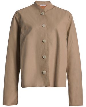 All Three Emanuelle Raw Leather Jacket - Natural
