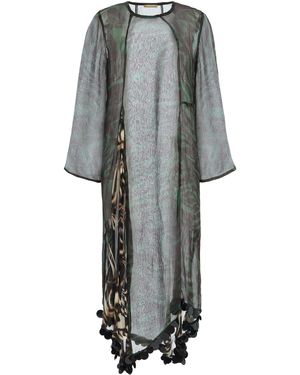 Chan Luu Camille Maxi Dress - Grey