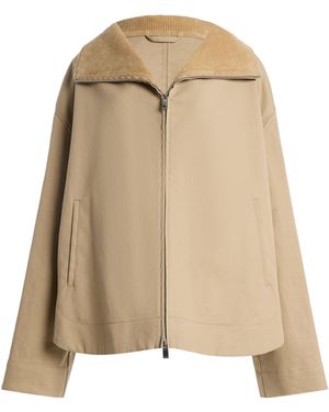 TOTEME Zipped Country Cotton Jacket - Natural