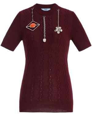 Prada T-Shirts - Red