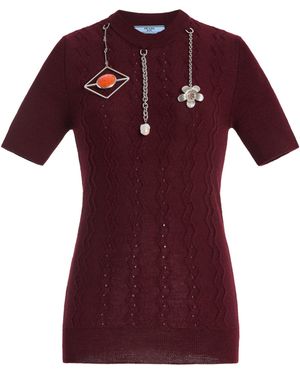 Prada T-Shirts - Red