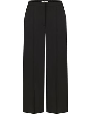 DI STAVNITSER New Relax Silk Trousers - Black