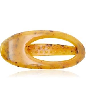 Lelet Elizabeth Flat Claw Clip - Yellow