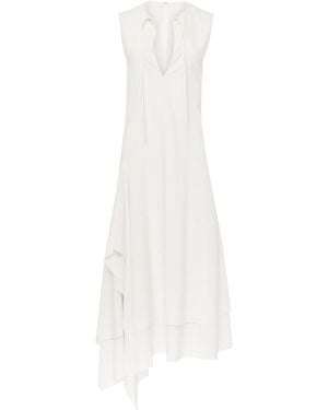 JW Anderson Layered Cotton Dress - White