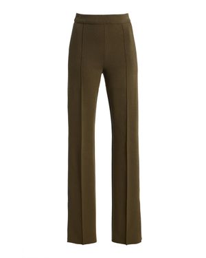 High Sport Theo Mini Check Trousers - Green
