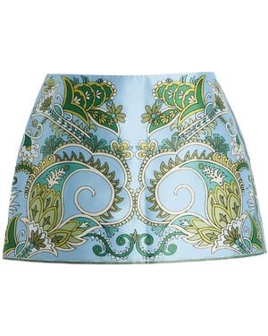 ALÉMAIS Exclusive Marion Mini Skirt - Green