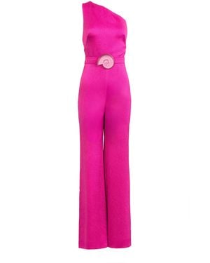 Silvia Tcherassi Monique Asymmetric Jumpsuit - Pink