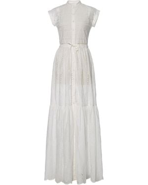 Lena Hoschek Athena Cotton Maxi Dress - White