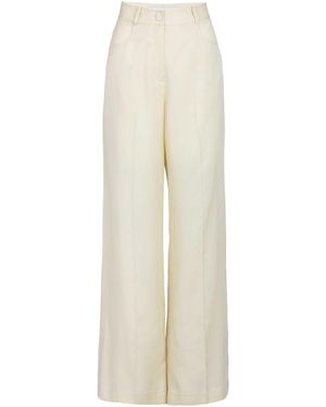 Silvia Tcherassi Emine Straight Leg Trousers - White