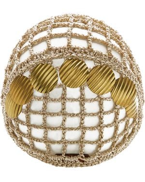 Pardo Hats Exclusive Riviera Crocheted Cap - Metallic