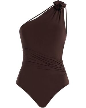 Maygel Coronel Exclusive Ecos One-Piece Swimsuit - Brown