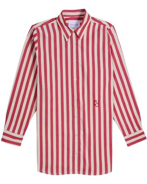 YAITTE Exclusive Buoy Striped Shirt - Red