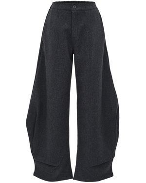 Source Unknown Ebbe Balloon Wiide-Leg Pants - Blue