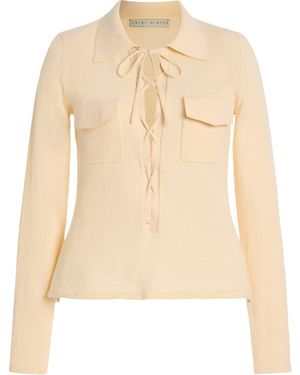 USISI SISTER Calypso Cotton Top - Natural