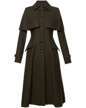 Lena Hoschek Sherlock Wool Coat - Black
