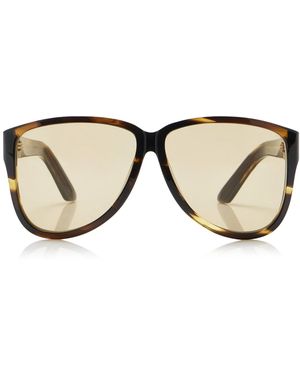 Miu Miu D-Frame Acetate Sunglasses - Brown