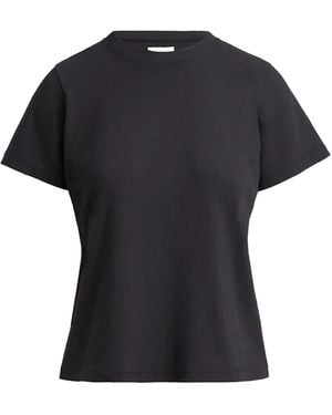 KHAITE Emmylou Cotton T-shirt - Black