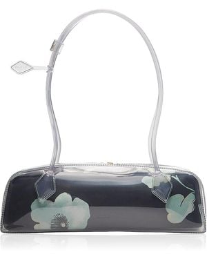 Alaïa Le Teckel Medium Pu Shoulder Bag - White