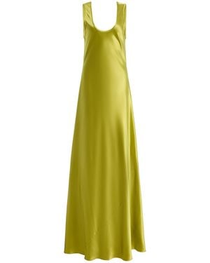 Heirlome Exclusive Margot Silk Maxi Dress - Green