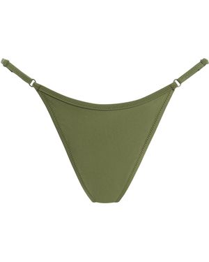 Tropic of C Low-Rise Bikini Bottoms - Green