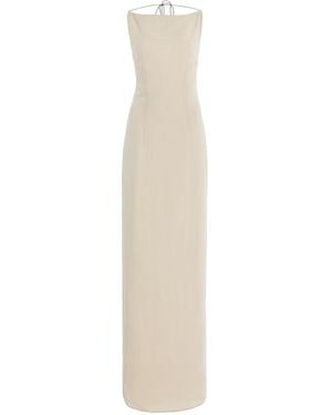 16Arlington Hebe Crepe Gown - White