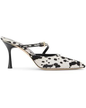 STUDIO AMELIA Alto Leather Mules - Multicolour