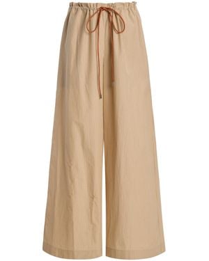Kallmeyer Wesley Poplin Trousers - Natural