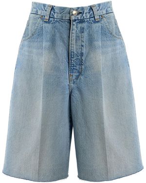 RÙADH Exclusive The Nola Denim Shorts - Blue
