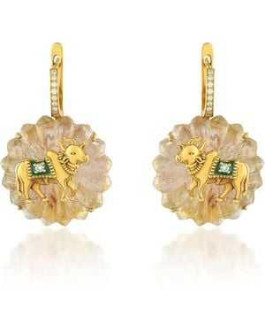 Amrapali 18K Tartlet Earrings - Metallic