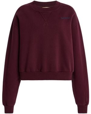 Sanderlak Cotton Jersey Sweatshirt - Red