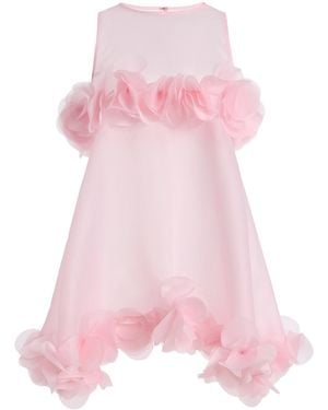 Marlies Grace Exclusive Flora Embellished Organza Top - Pink